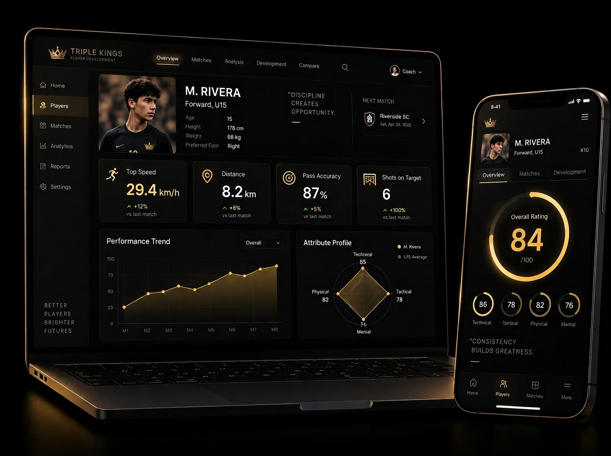 Triple Kings player performance dashboard